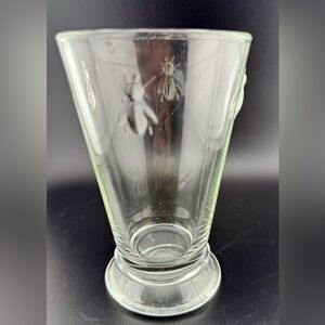 1 LA ROCHERE Tumbler Glass NAPOLEONIC BEE France L'Abeille Paris Musees